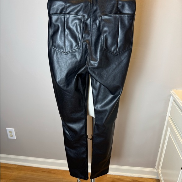 Rag & Bone Nina Faux Leather Pants - Size M - Picture 4 of 9